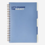 Notebook with page markers. A4
