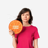 Rund foldbar ventilator - Orange