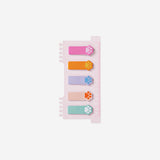 Paw icon page markers on ruler