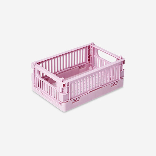 Rosa faltbare Aufbewahrungsbox - Klein