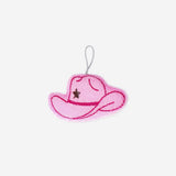 Pink cowboy hat cleaning sponge