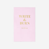Pink skrive- og brændejournal