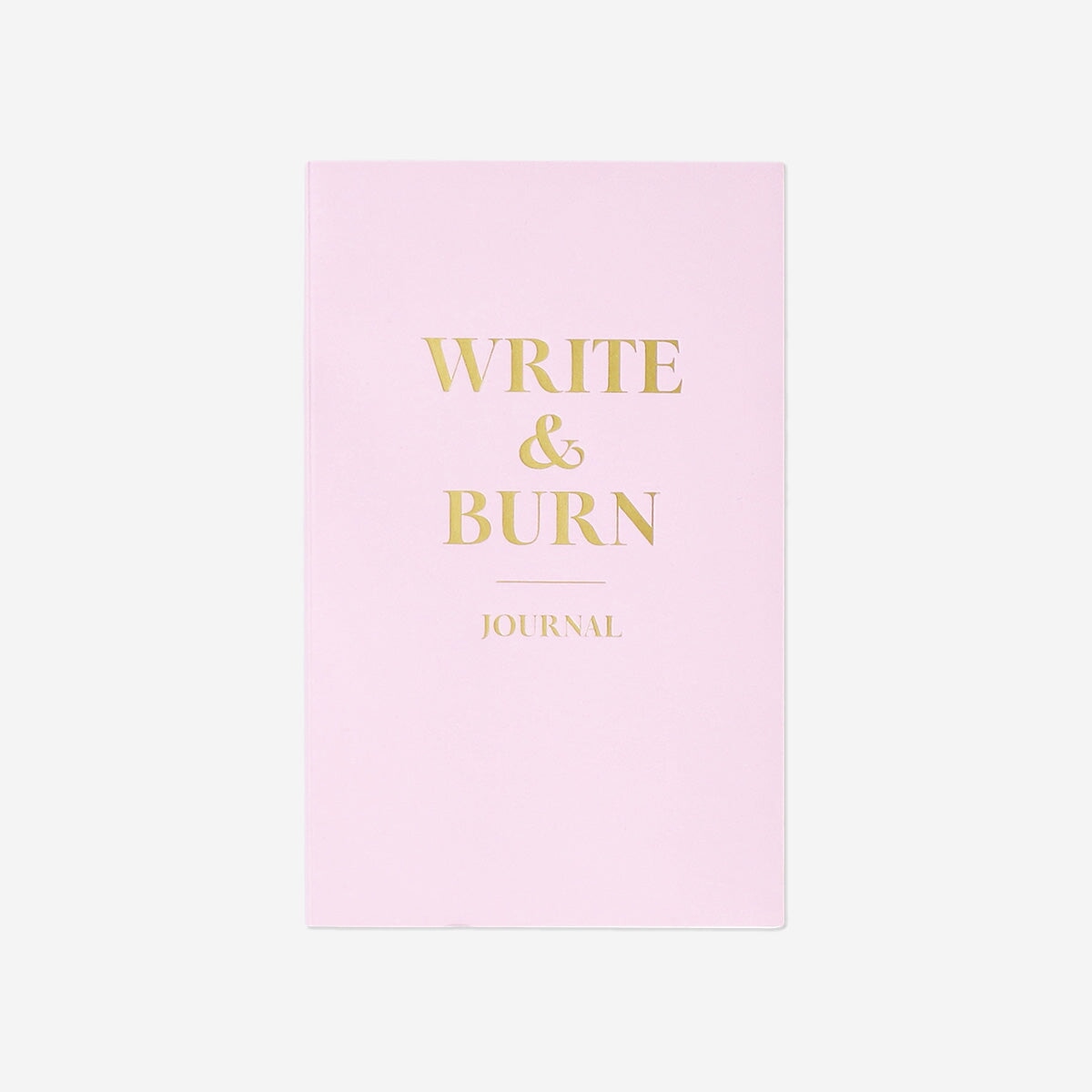 Pink skrive- og brændejournal