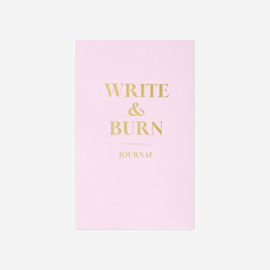 Pink skrive- og brændejournal