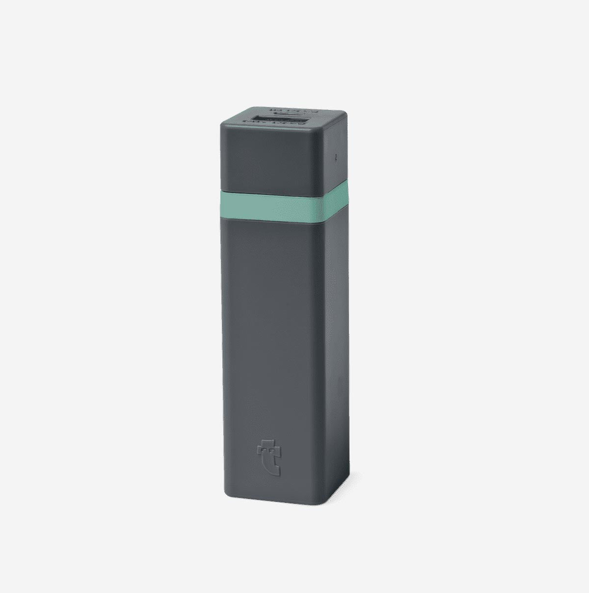 Grå powerbank - 2000 mAh