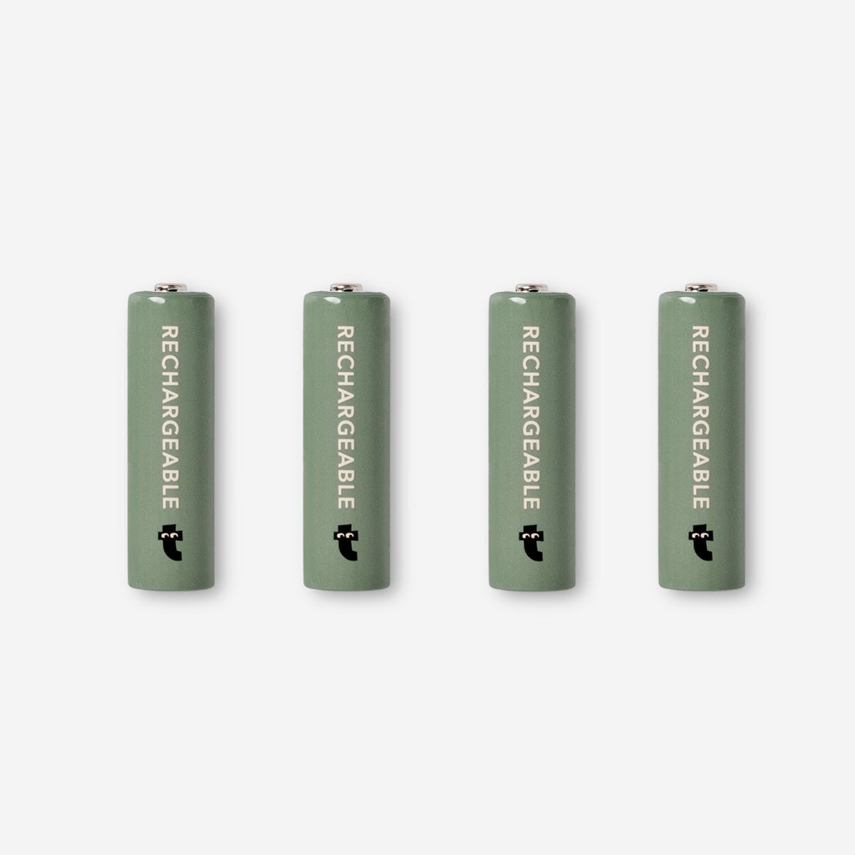 Rechargeable batteries. AA