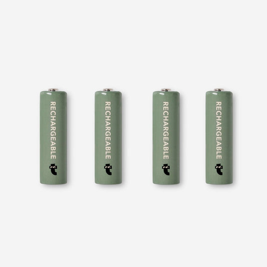 Rechargeable batteries. AA