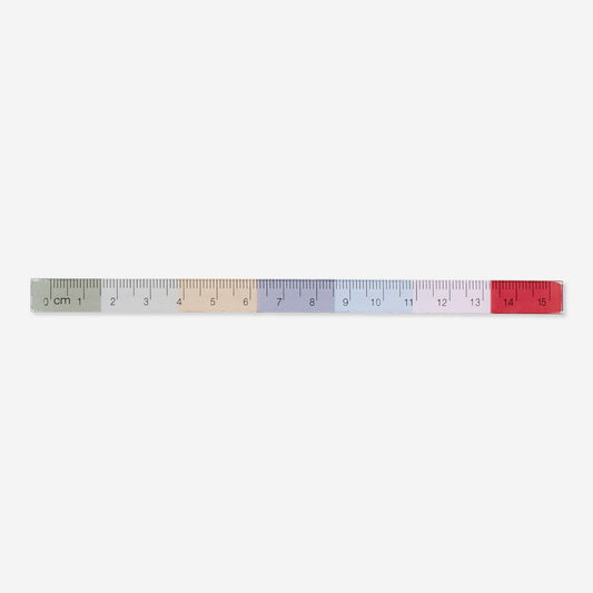 Lineal. 15 cm