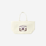 Shopper bag with bow