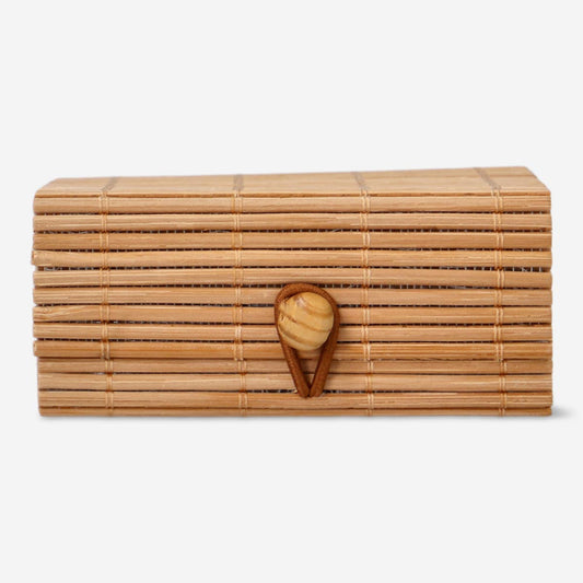 Aufbewahrungsbox aus Bambus - 9 cm