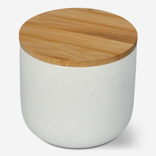 Stoneware storage jar - 9 cm