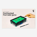 Billardspil på bordplade