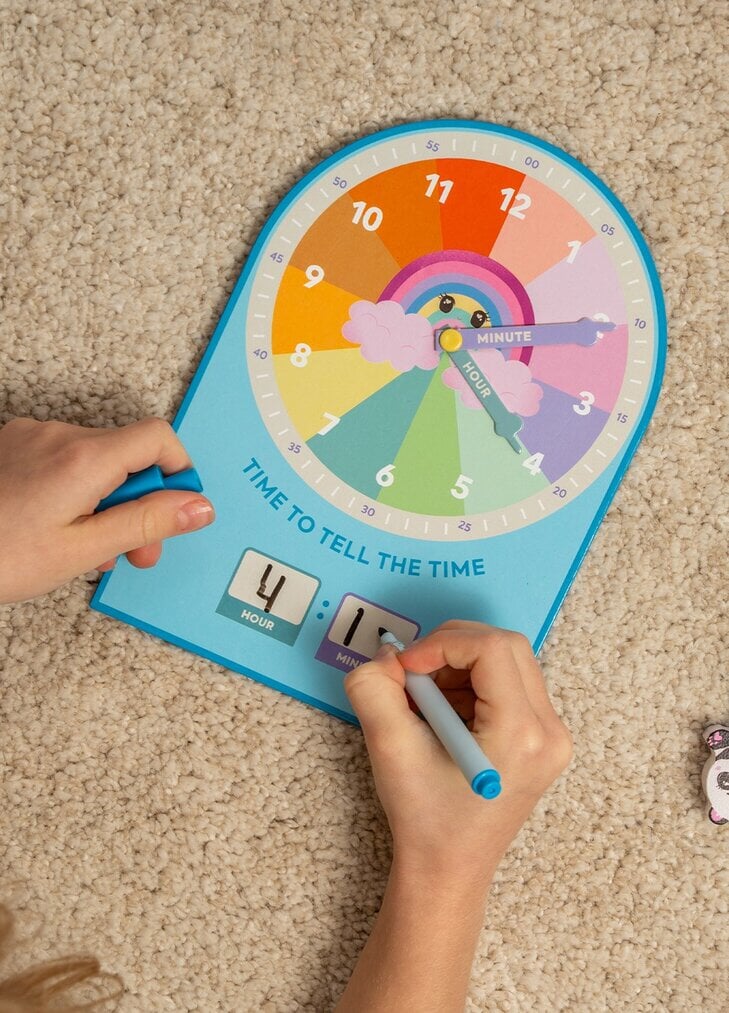 Time-teaching clock