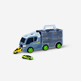 Truck with 2 cars