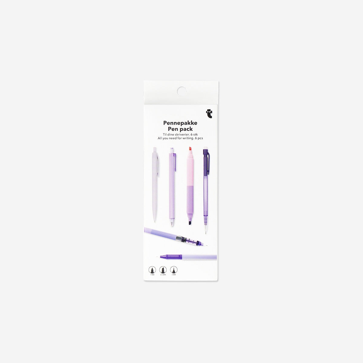 Variety pen pack - 6 pcs