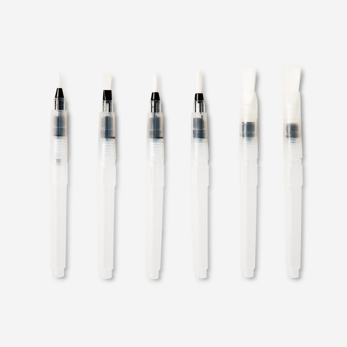 Watercolour brushes. 6 pcs