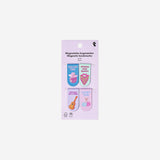 Western themed magnetic bookmarks - 4 pcs