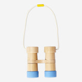 Wooden kaleidoscope binoculars