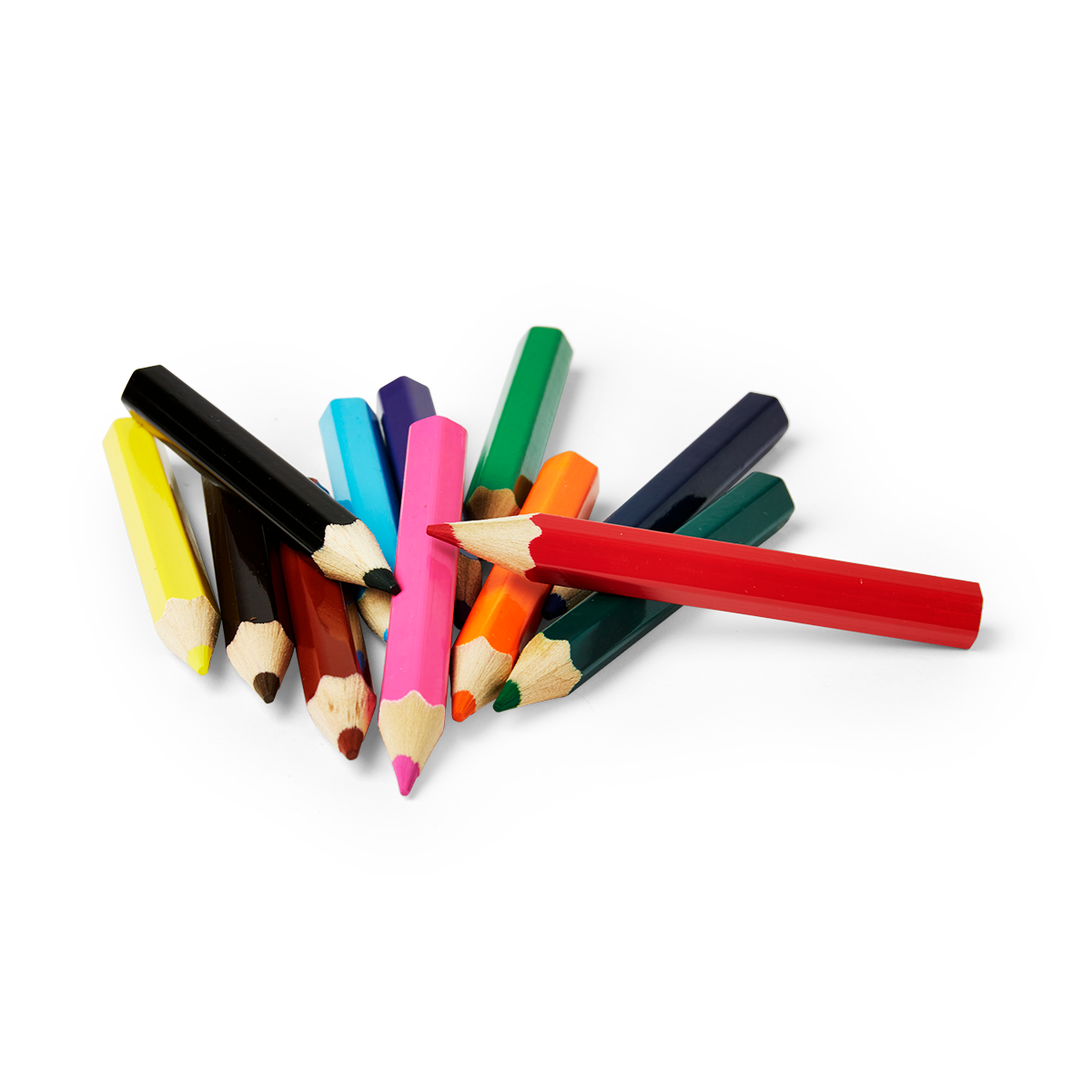 Coloured pencils