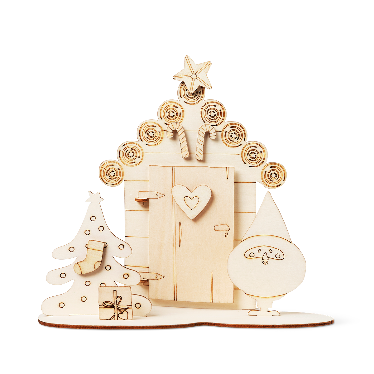 Paint-your-own decoration
