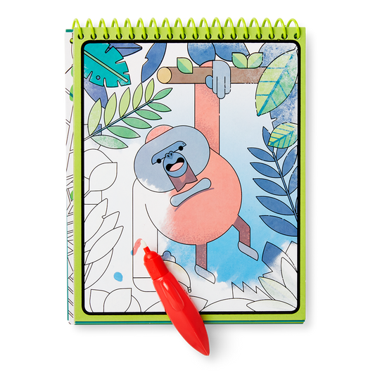 Water magic colouring book