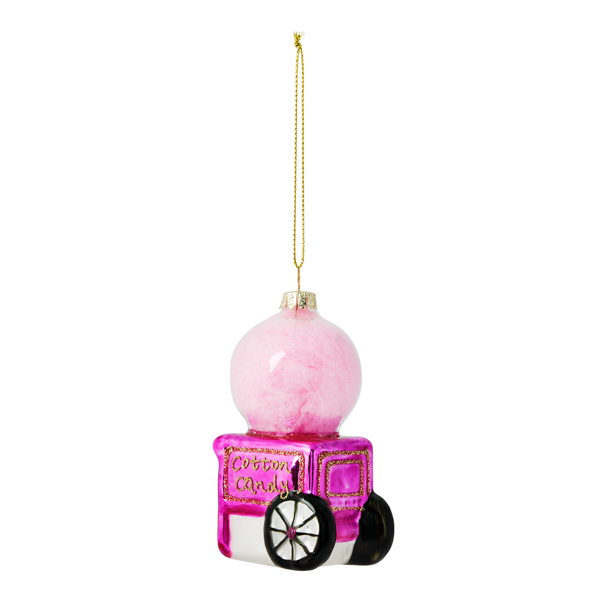 Christmas bauble. Candyfloss maker