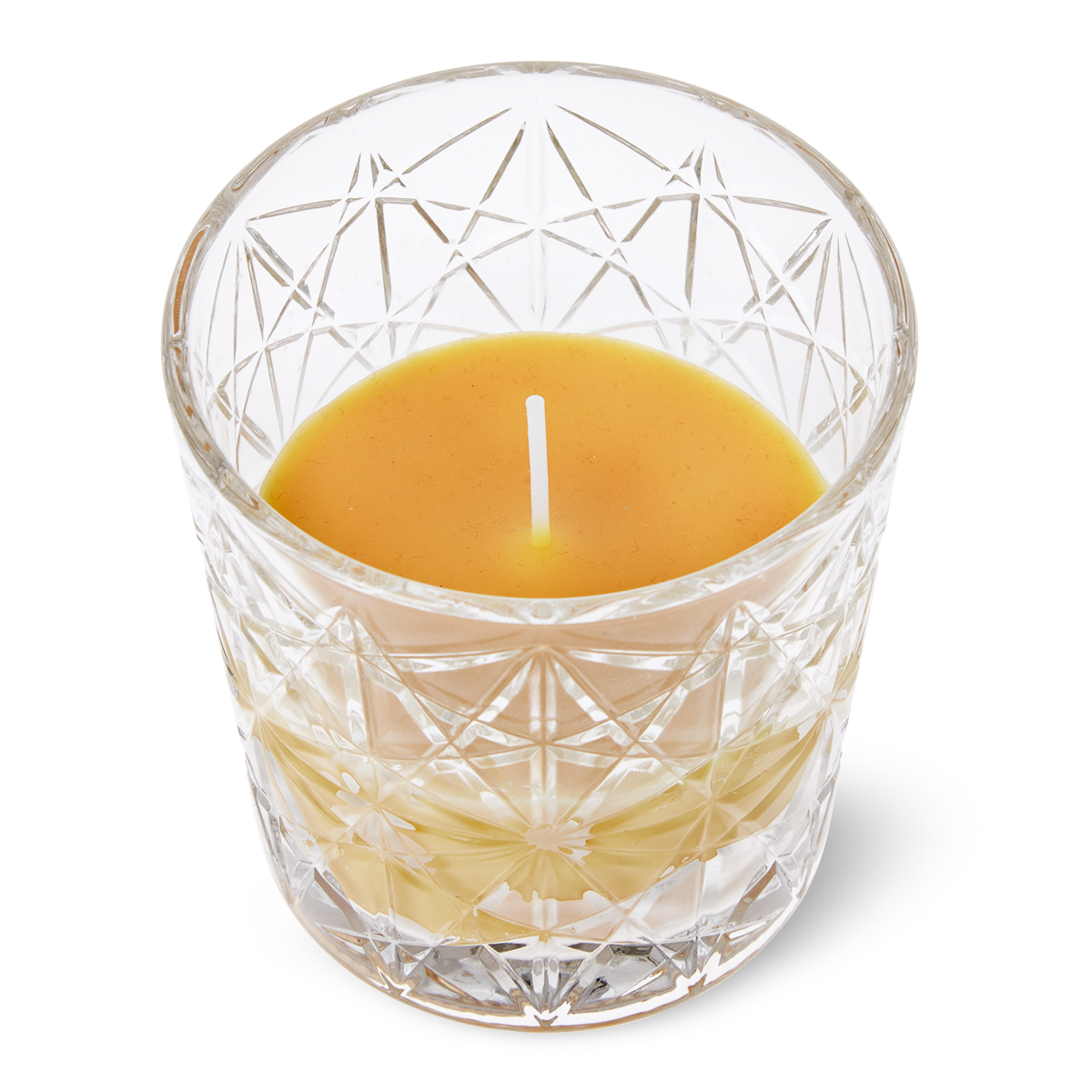Candle in glass