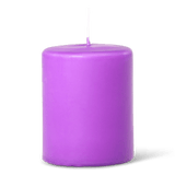 Pillar candle. 9 cm