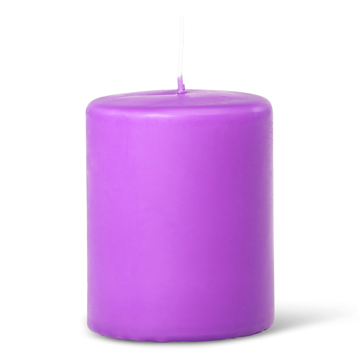 Pillar candle. 9 cm