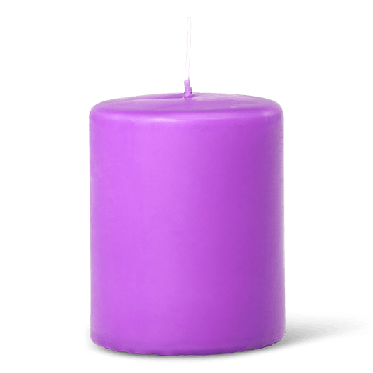 Pillar candle. 9 cm