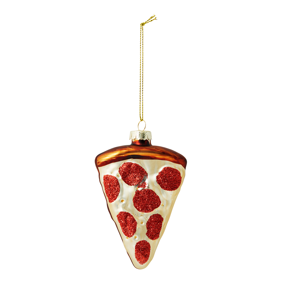 Christmas bauble. Pizza