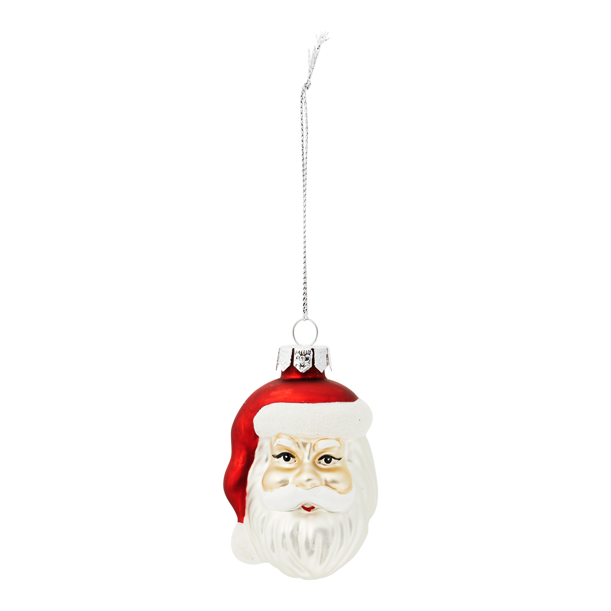 Christbaumkugel. Weihnachtsmann