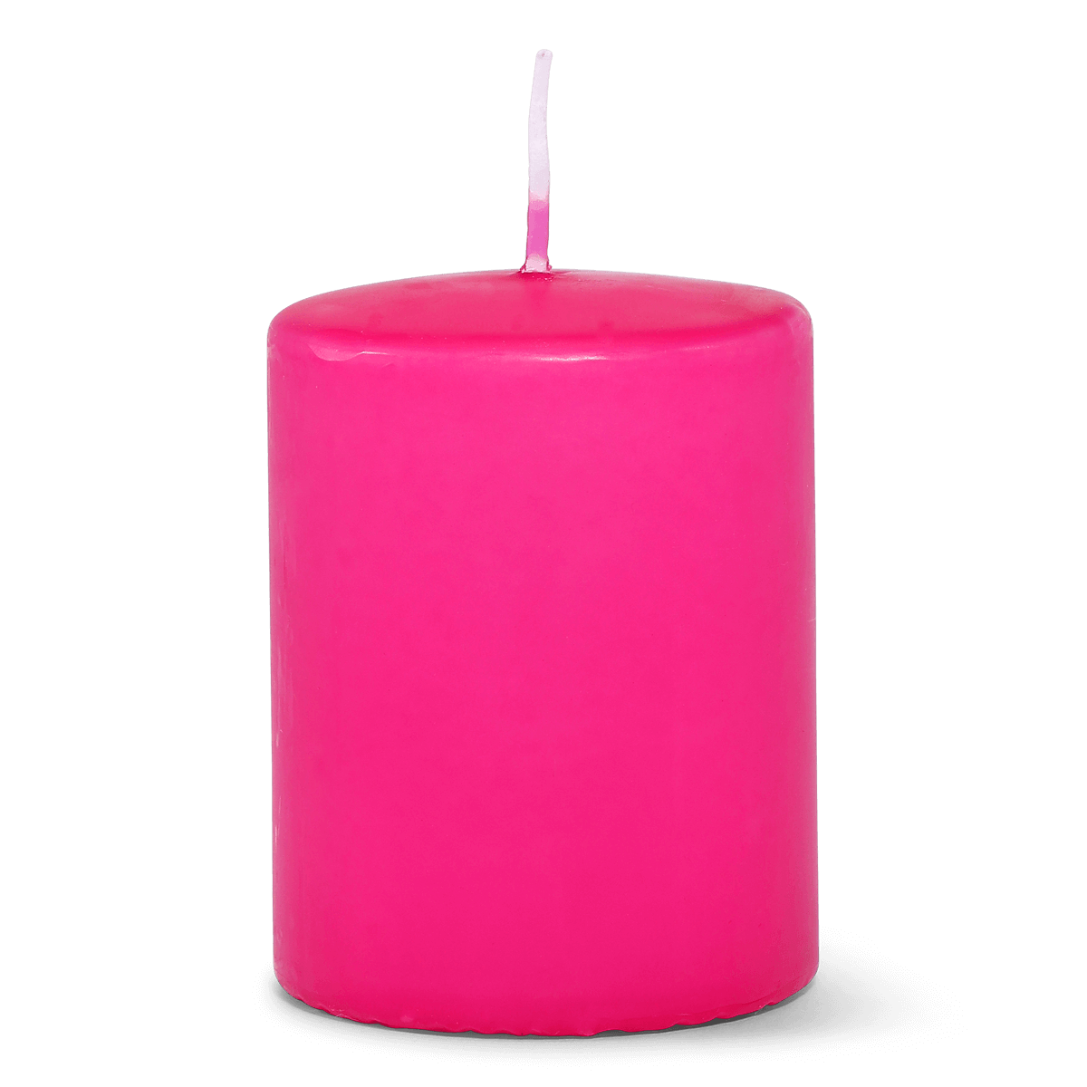 Pillar candle. 10 cm
