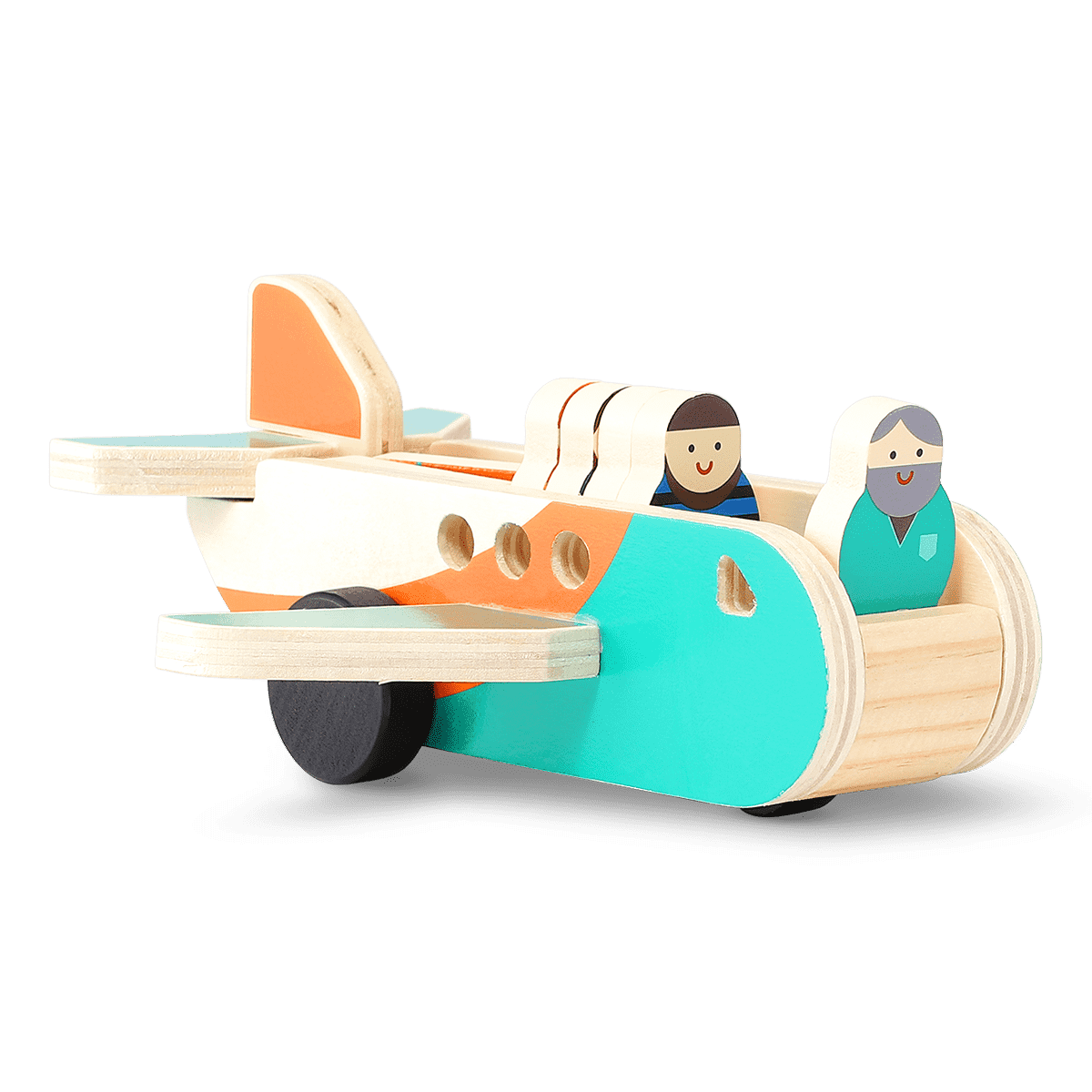 Wooden airplane