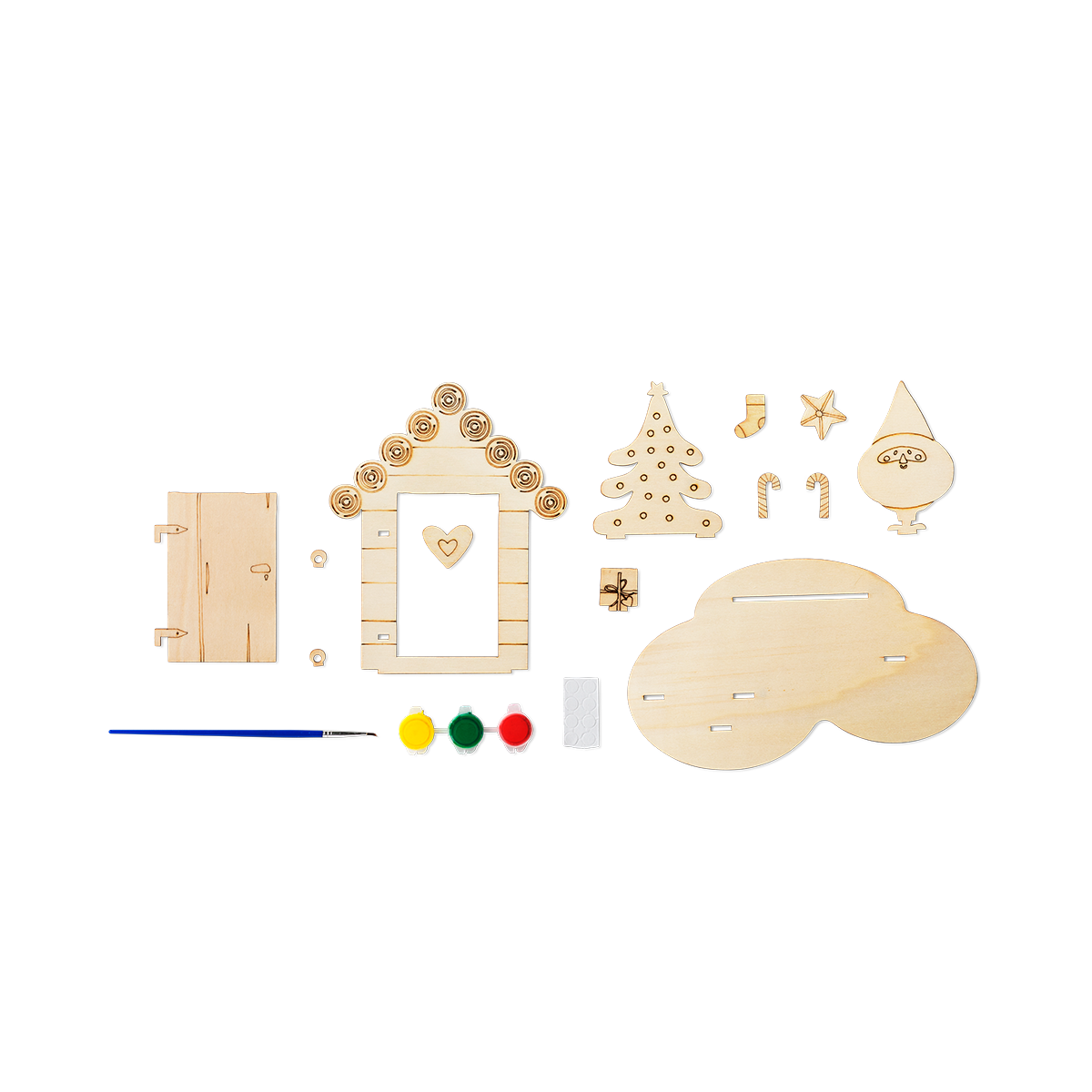 Paint-your-own decoration
