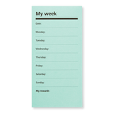 Goal setting lists