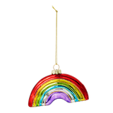 Christmas bauble. Rainbow