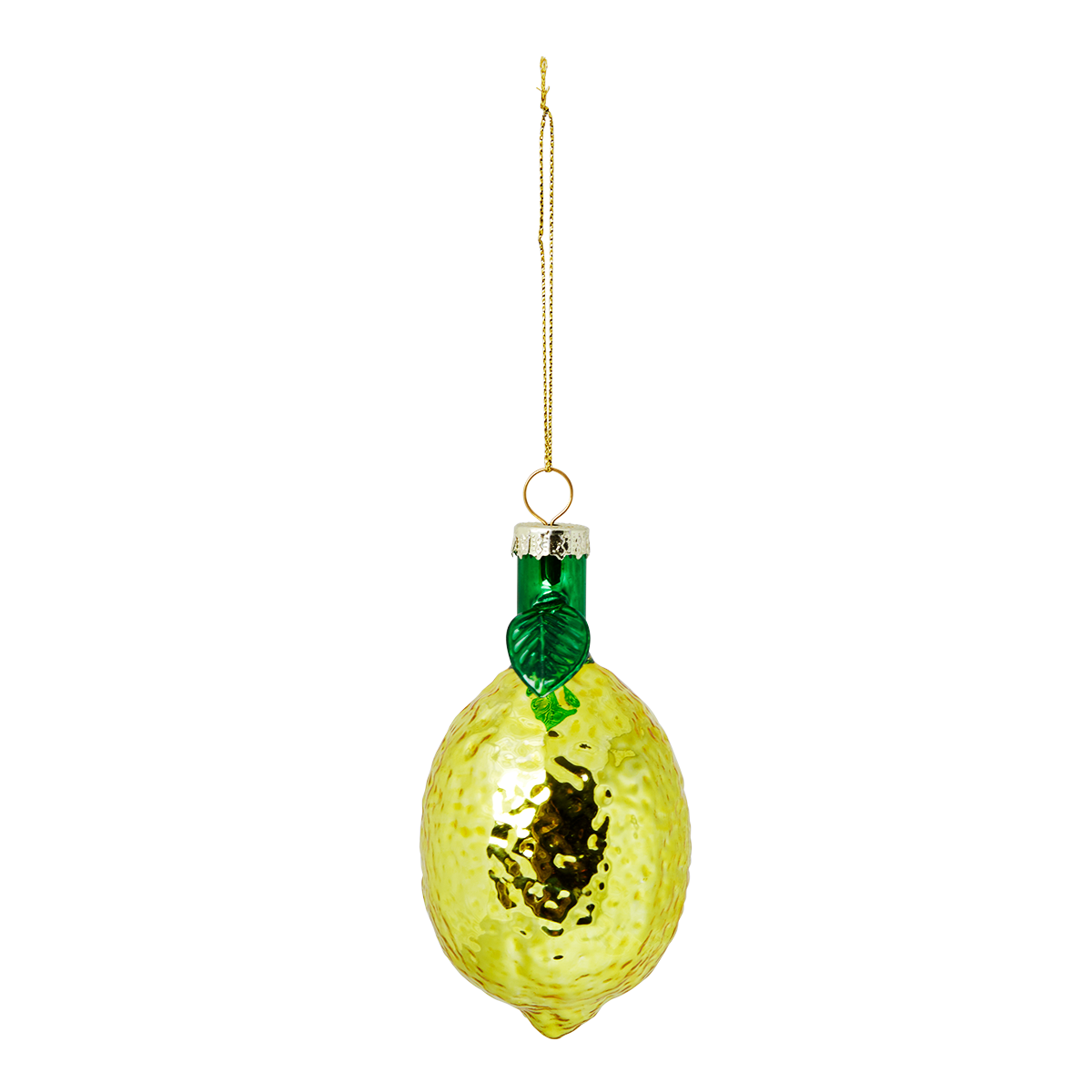 Christmas bauble. Lemon