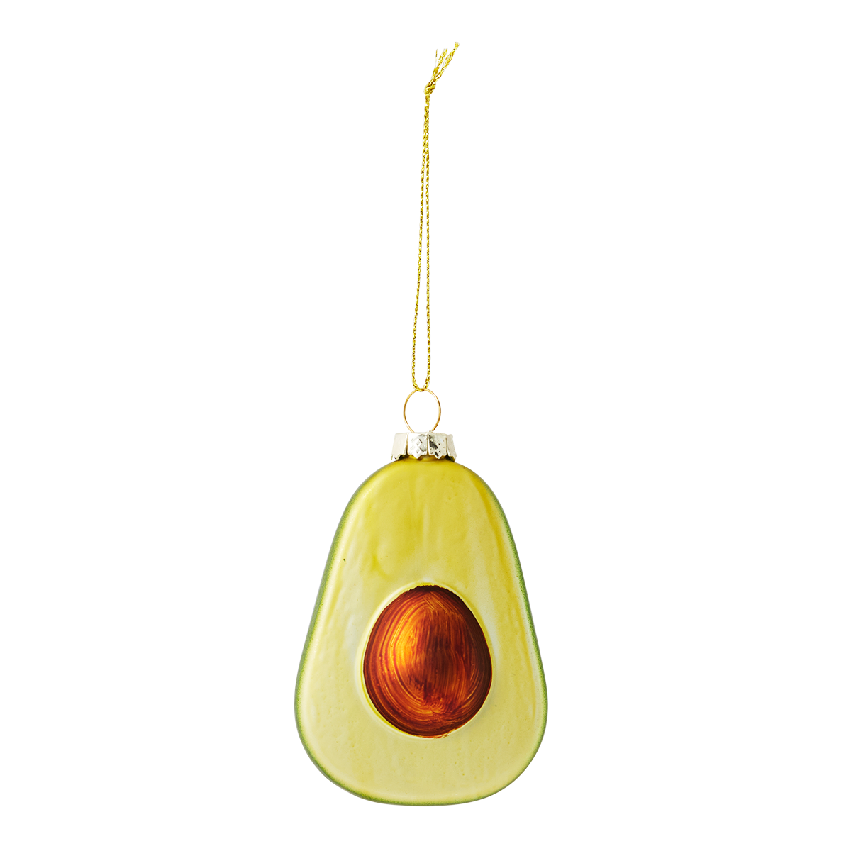 Christmas bauble. Avocado
