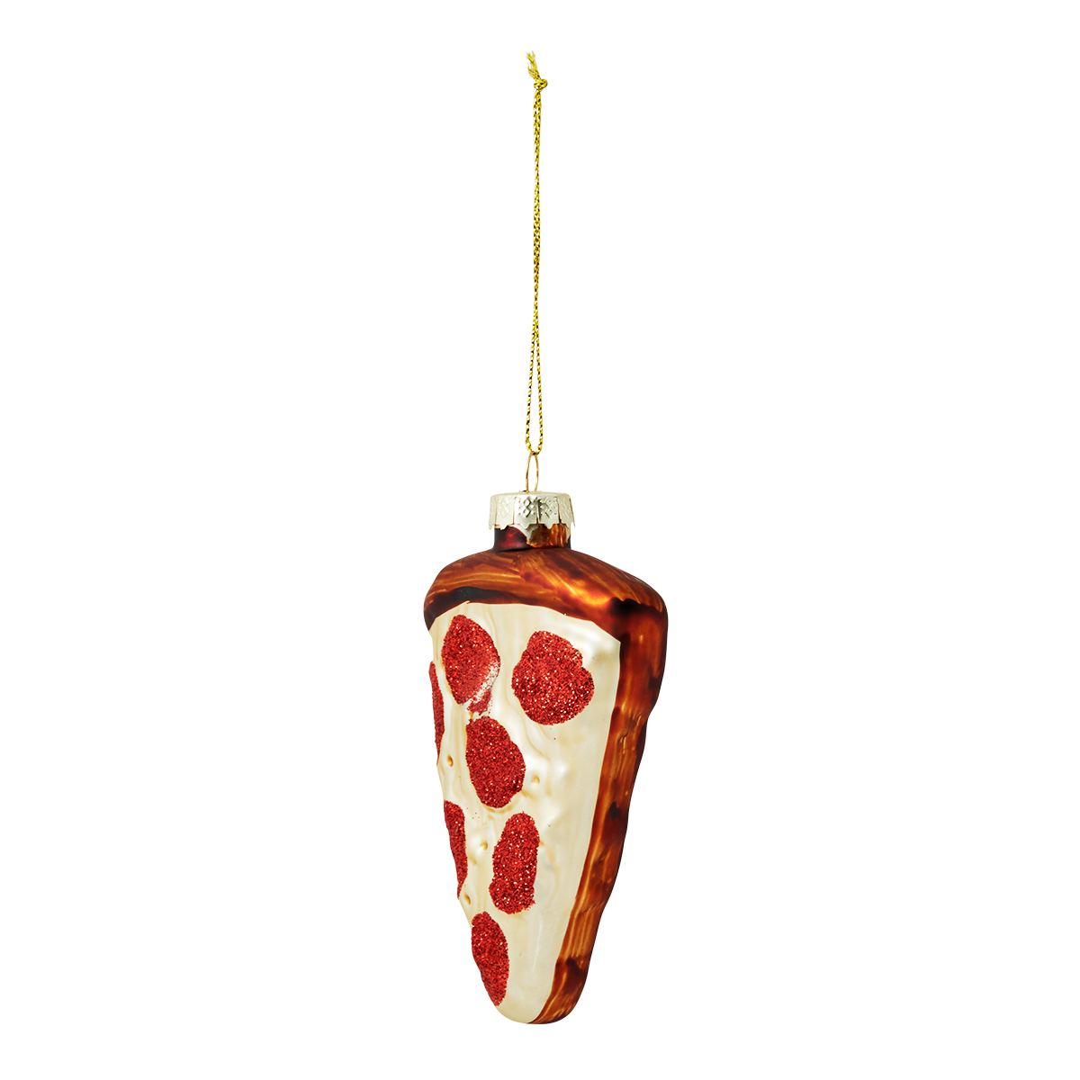 Christmas bauble. Pizza