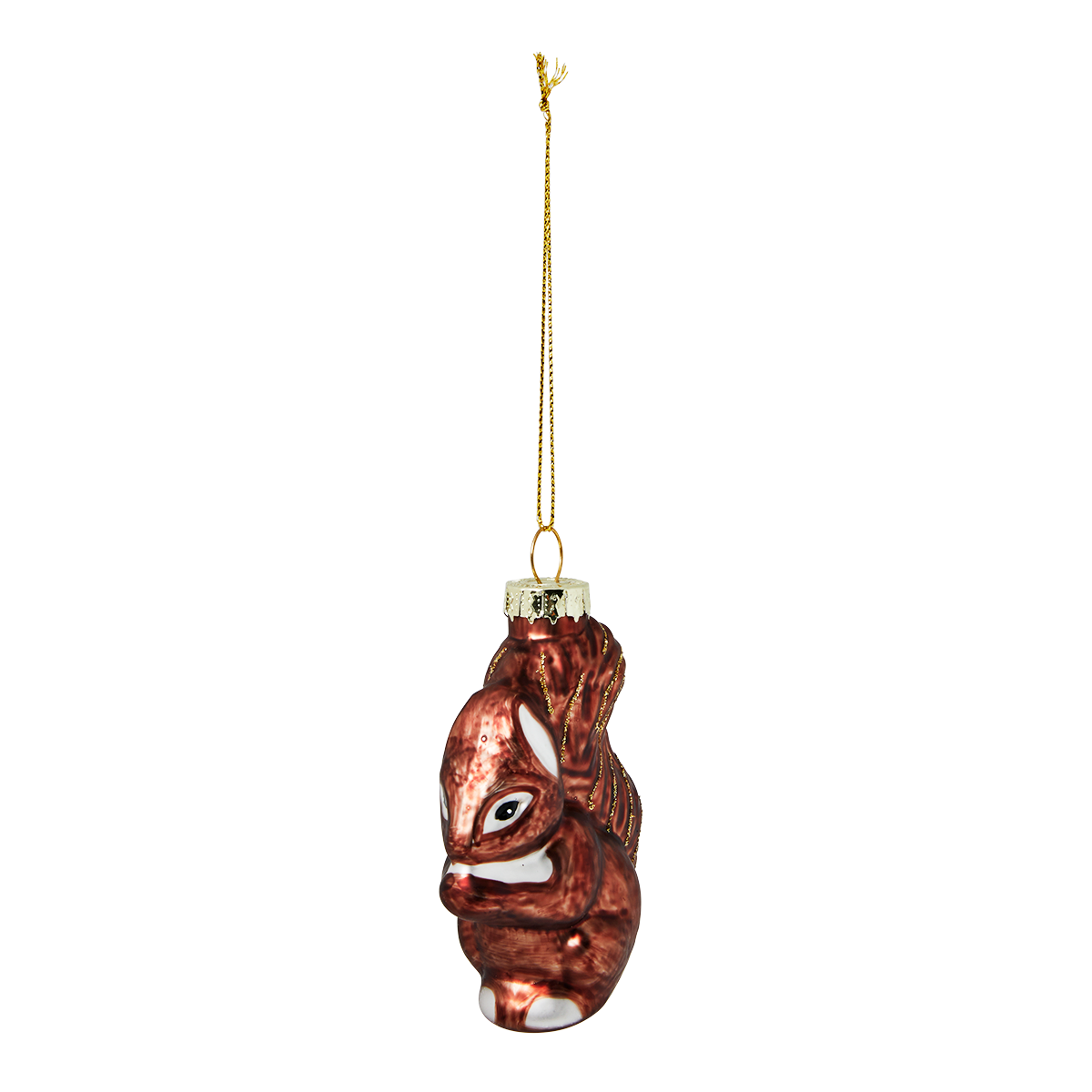 Christmas bauble. Squirrel