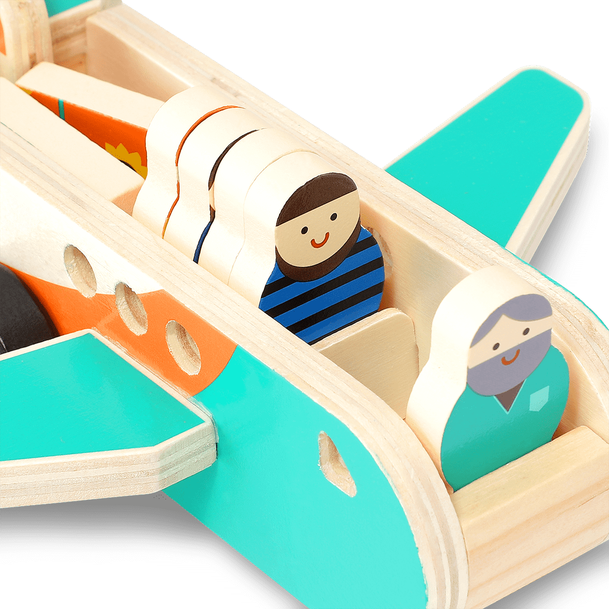Wooden airplane