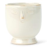Vase mit Gesicht. 7 cm
