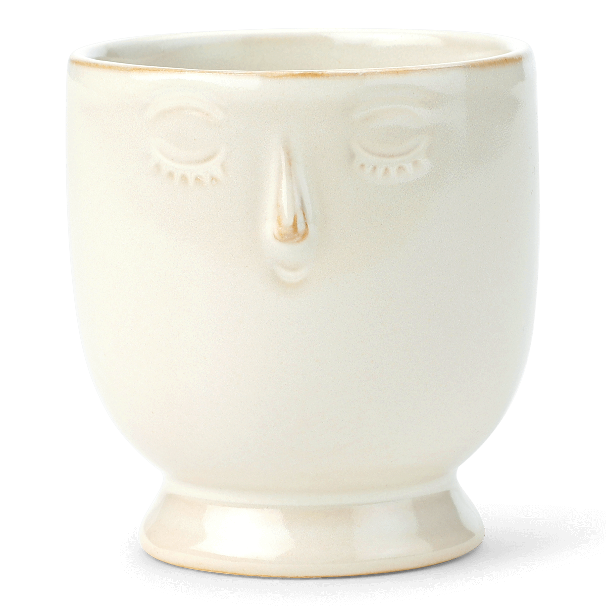 Vase mit Gesicht. 7 cm