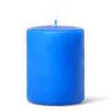 Pillar candle. 9 cm