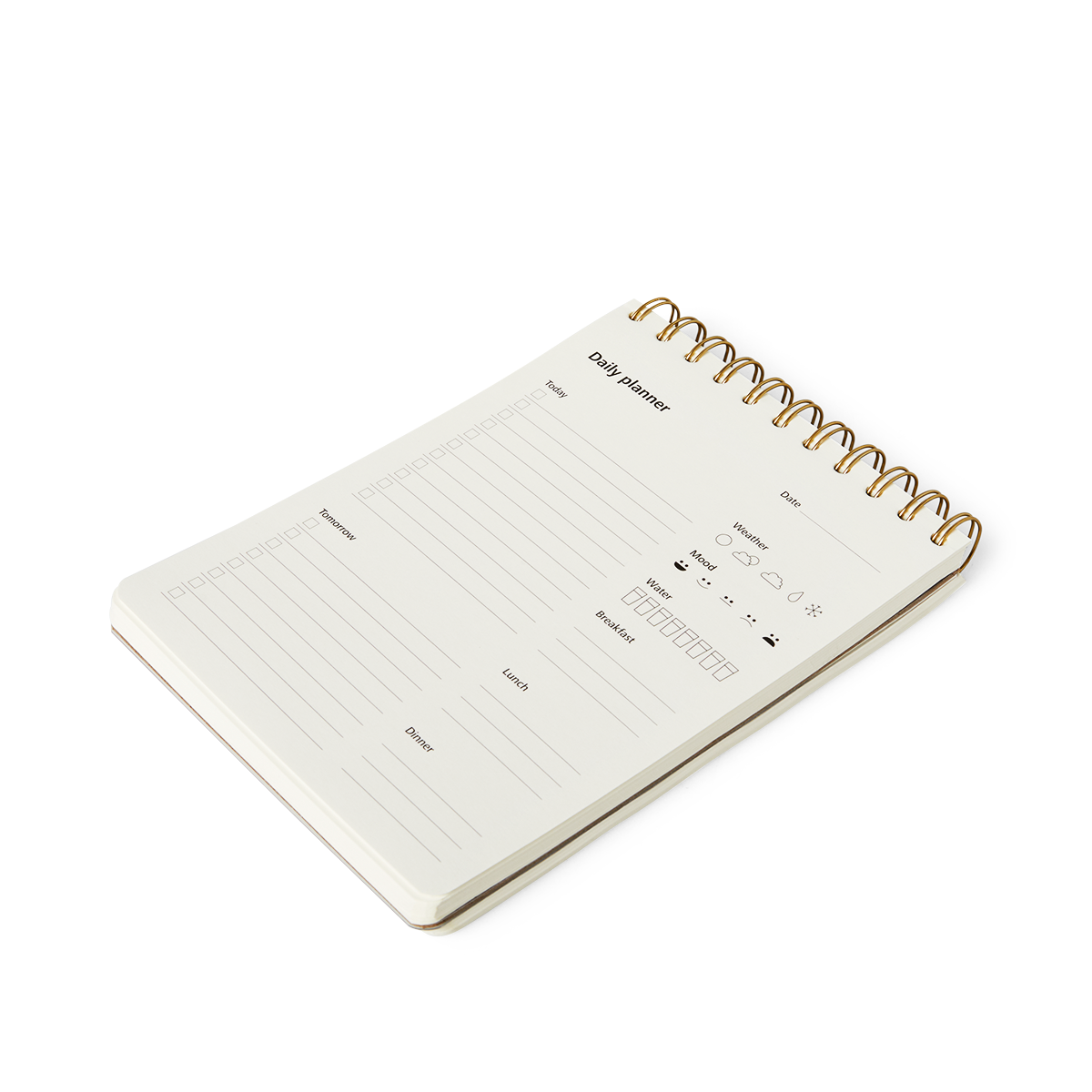 Daily planner pad