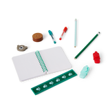 Backpack with stationary supplies