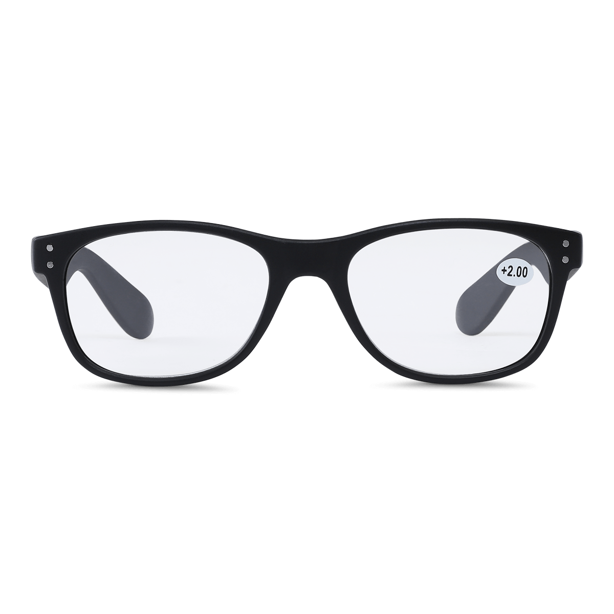 Reading glasses. + 2.0