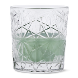 Stearinlys i glas