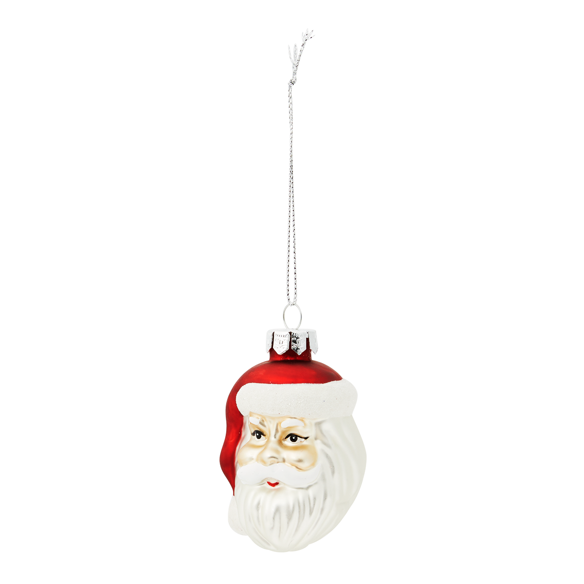Christbaumkugel. Weihnachtsmann